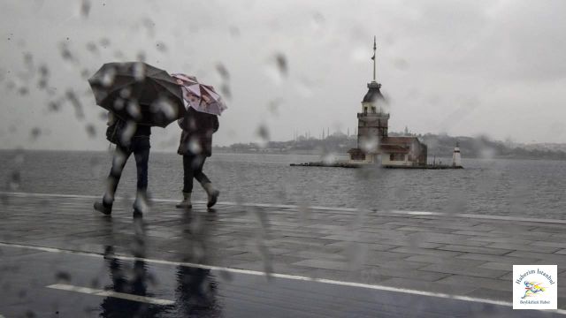 İstanbul için kuvvetli sağanak uyarısı