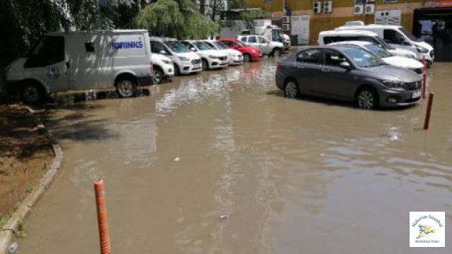 Kuyumcukent'i su bastı