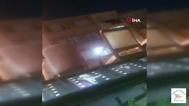 Fatih'te acımasız baba çocuklarını rehin aldı