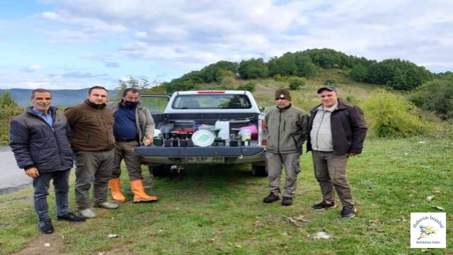 570 avcıyı denetlendi