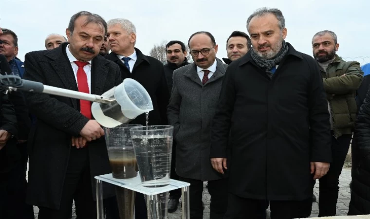 Bursa’da Harmancık’ın atık suları kontrol altında