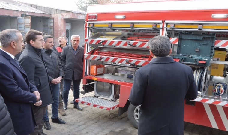 Japonya’dan Bingöl Genç’e arama kurtarma aracı