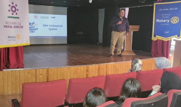 Rotary ’afet farkındalığı’ oluşturmaya devam ediyor