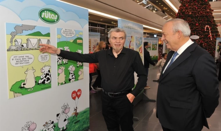 Sütaş Çiftliği karikatürleri NFT’leşti