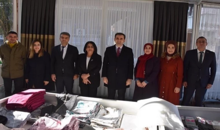 Batman Sason’da kadın girişimcilere ziyaret