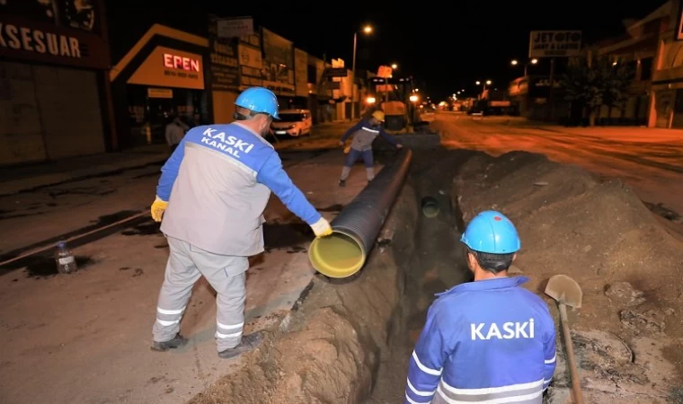 KASKİ’den 579 milyon liralık yatırım