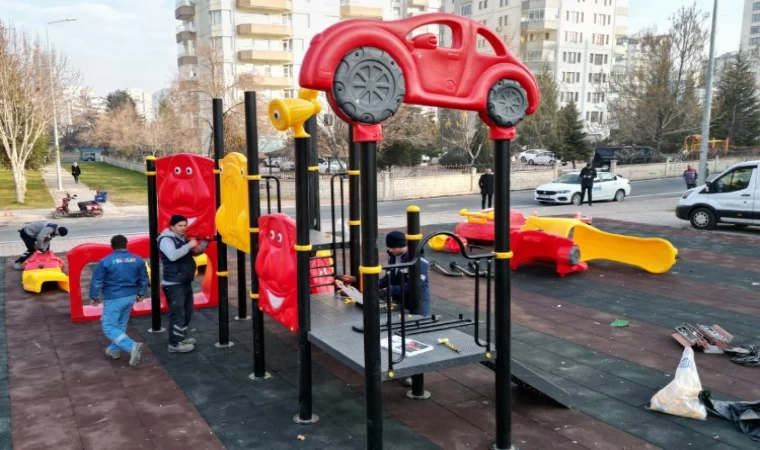 Kayseri Melikgazi’den 210 yeni park