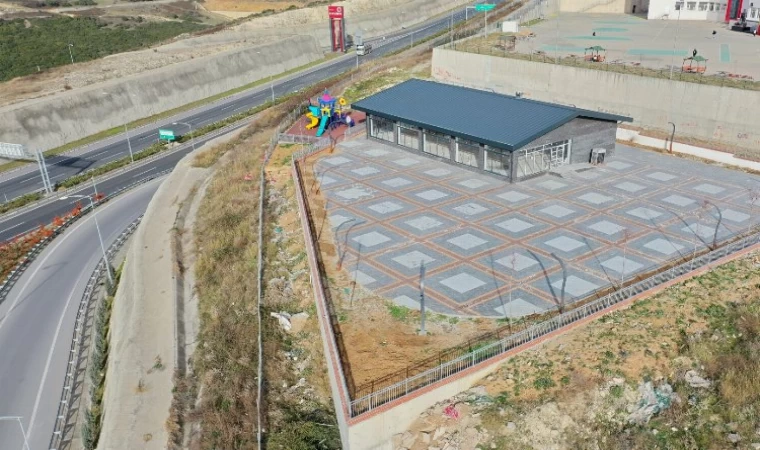 Kocaeli’nde köprü manzaralı seyir terası