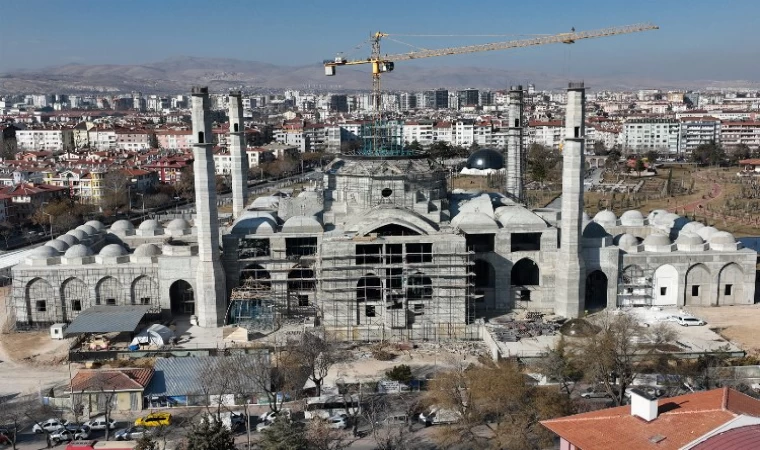 Konya’da ’Ulu Camii’ inşaatı yükseliyor