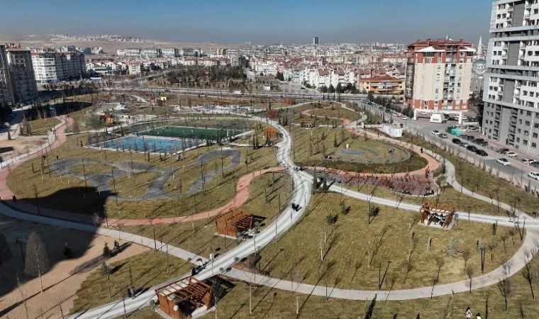 Konya’ya 43 bin metrekarelik yeni park
