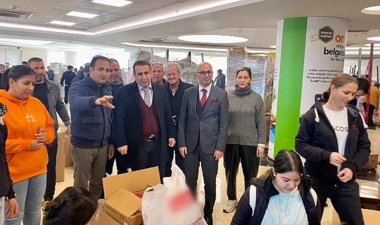 ”18 Tır Ulaştı, Sıra Depremzedelerde”