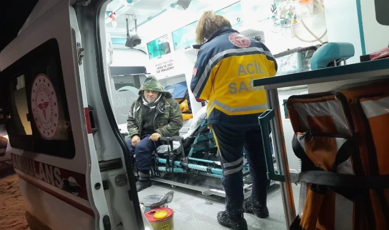 Batman Sason’da etkili kar hastaya ulaşımı zorlaştırdı