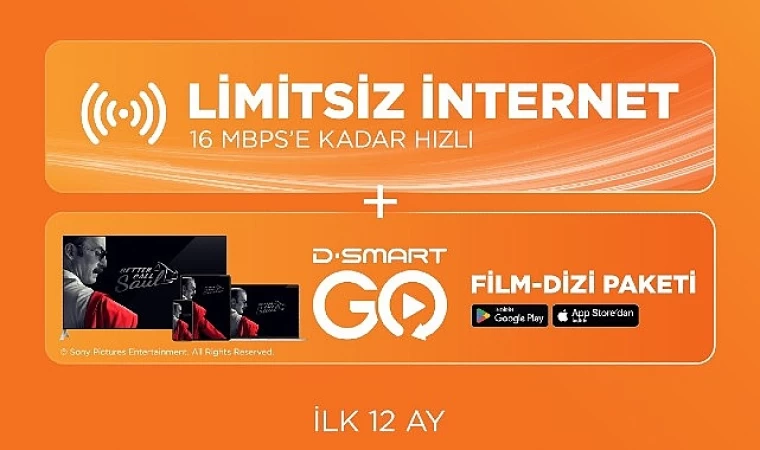 D-Smart GO’nun eğlence dolu dünyası ikili paket fırsatıyla kullanıcılarını bekliyor