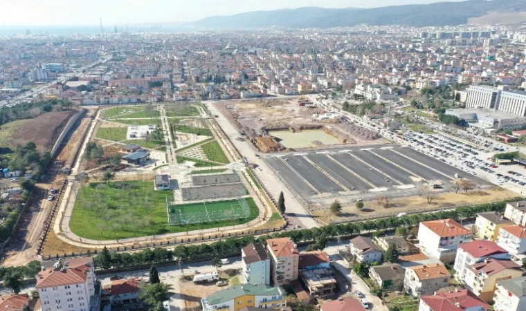 Derince Sağlıklı Yaşam Parkı’nda sona yaklaşıldı