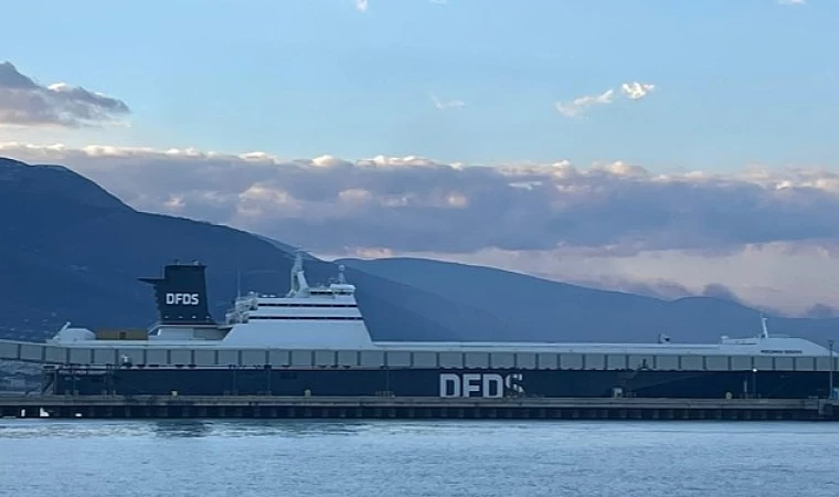 DFDS yardım gemisi İskenderun’da