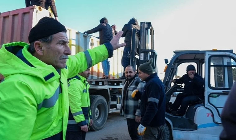 Didim’den Deprem Bölgesine Destekler Devam Ediyor