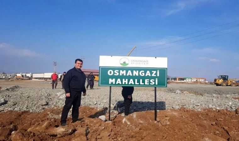 Gaziantep İslahiye’ye ’Osmangazi’ Mahallesi