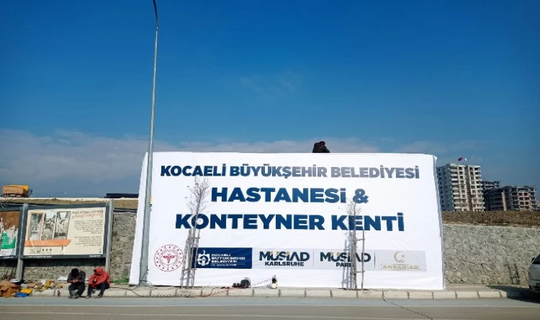 Hatay Defne’ye Kocaeli Büyükşehir Hastanesi