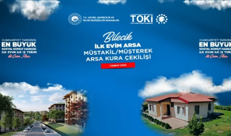 ’İlk Evim Arsa’ projesinde kura çekimleri başladı