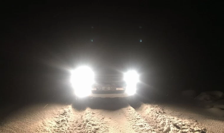 Kardan kapalı olan Sason’da hastaya 7 saatte ulaşıldı