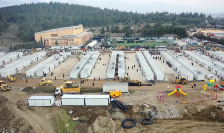 Kayseri Büyükşehir’den Kahramanmaraş’a konteyner kent