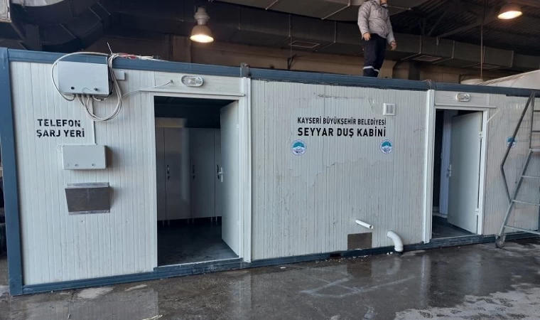 Kayseri Büyükşehir’den ’seyyar’ yardım