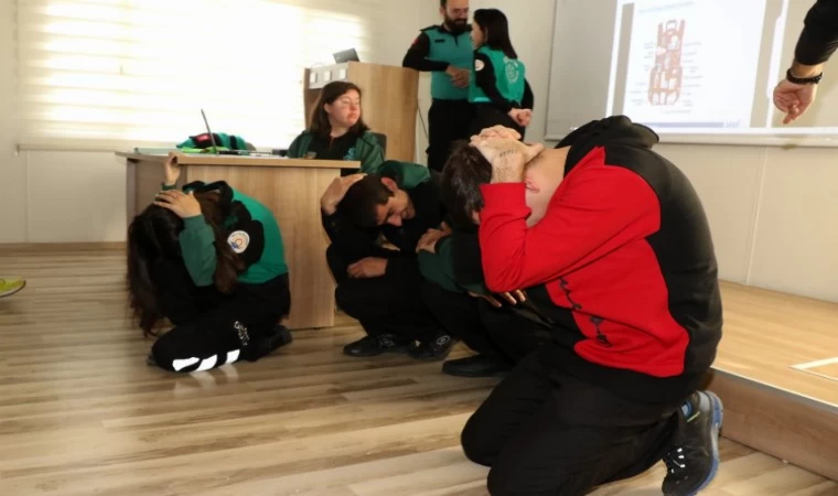 Kocaeli’de özel öğrencilere deprem eğitimi