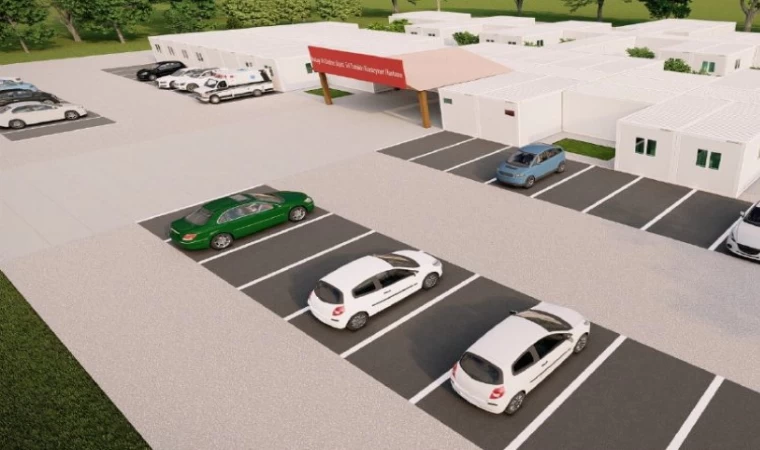 Kocaeli’den Hatay Defne’ye konteyner sahra