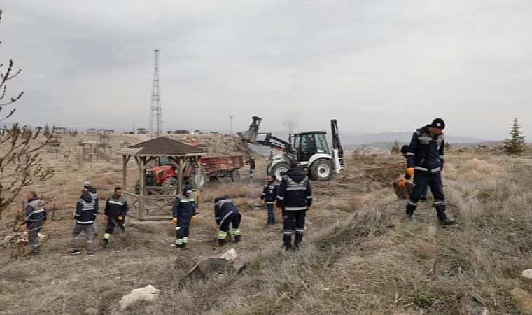 Nevşehir Kent Ormanı’nda Yenileme Çalışmaları Başladı