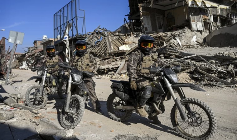 PÖH’ler afet bölgesinde ’kros’ devriyede