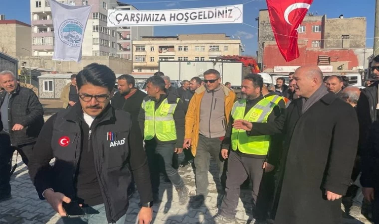 Süleyman Soylu’dan ’çarşı’ teşekkürü