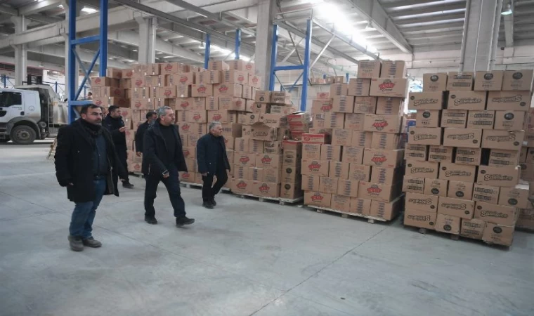 Üretim şantiyesine Büyükkılıç denetimi