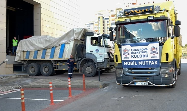 Yenişehir Belediyesinin yardım tırları bölgeye gönderildi