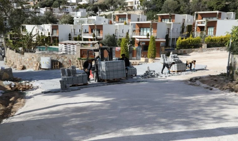 Bodrum’da alt ve üst yapı çalışmalarına devam