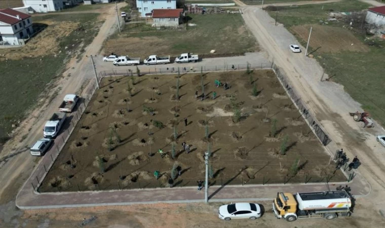 Bursa İnegöl’de 64 fidan toprakla buluştu