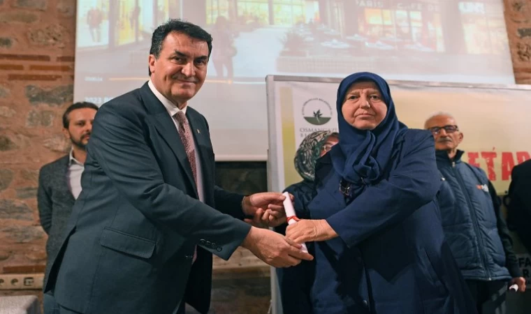 Bursa Osmangazi’nin örnek dönüşümünde tapular dağıtıldı