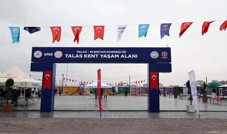 Elbistan Talas Kent’e büyük ilgi
