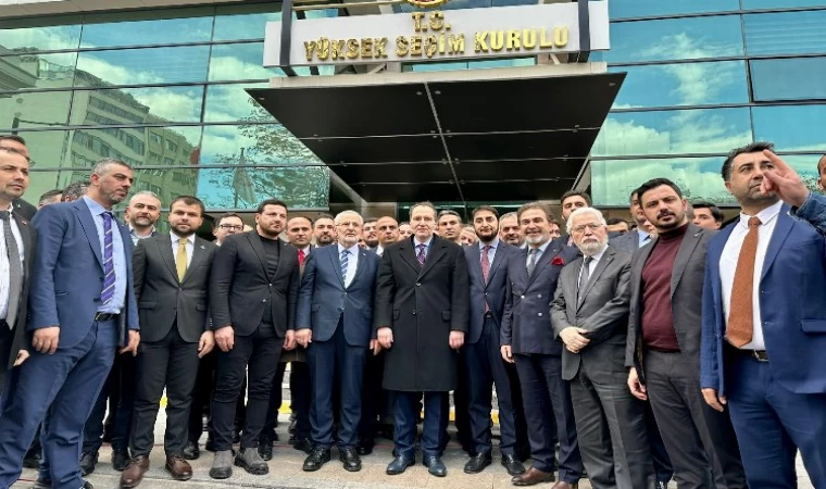 Erbakan YSK’ya resmi başvurusunu yaptı