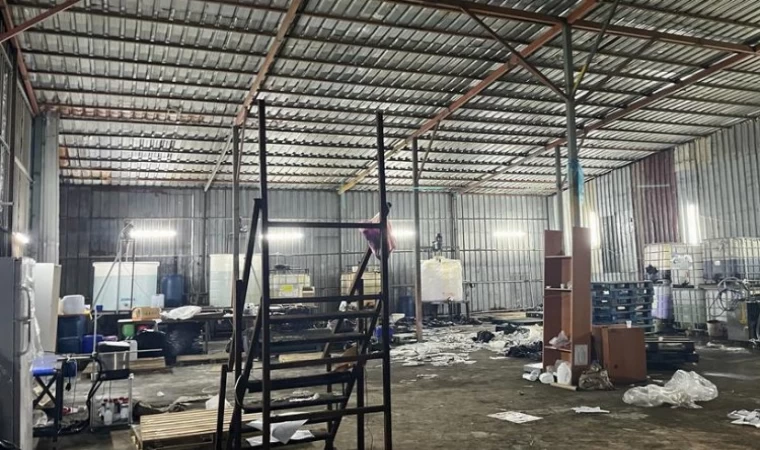 Gebze’de kaçak imalata geçit yok! Piyasaya süreceklerdi...