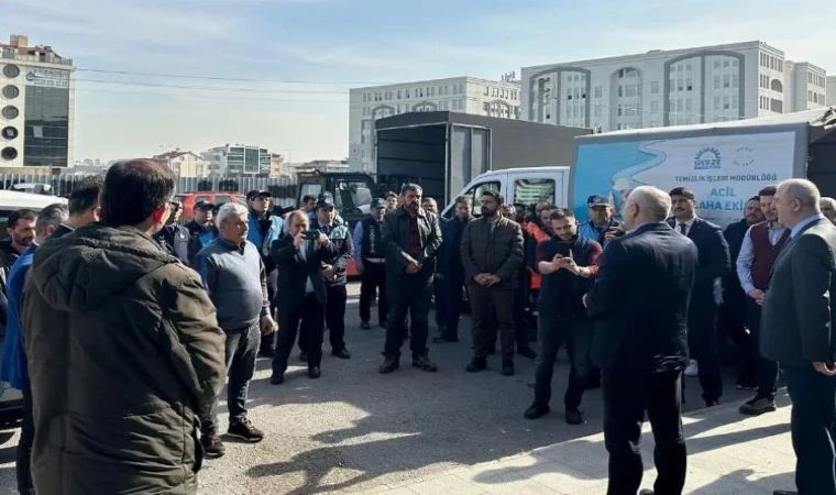 Gebze’de ’Ramazan Erzak Konvoyu’ uğurlandı