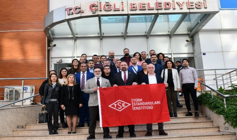 İzmir’de TSE’den kaliteli ilk belediye oldu