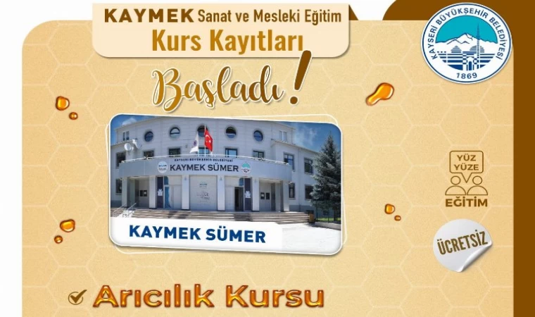 KAYMEK’ten arıcılık kursu