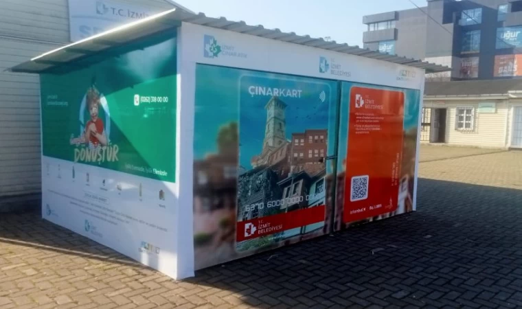 Kocaeli İzmit’te iki ayda 6 ton atık geri dönüştü