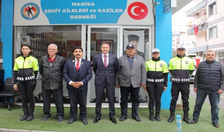Manisa Emniyeti’nden ’Şehit Aileleri ve Gazeiler’e ziyaret