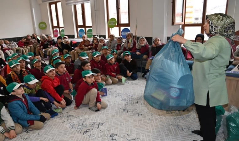 Selçuklu’da 50 okulda 66 sıfır atık eğitimi gerçekleştirildi