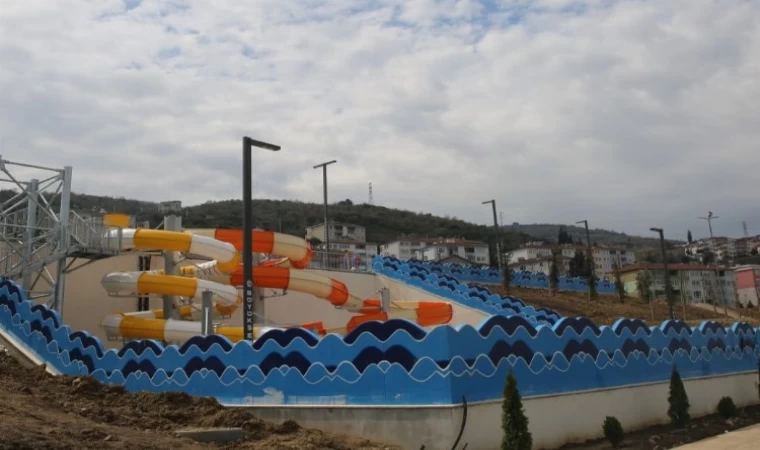 Kocaeli’de çift kaydıraklı ’aqua’ yaza hazırlanıyor