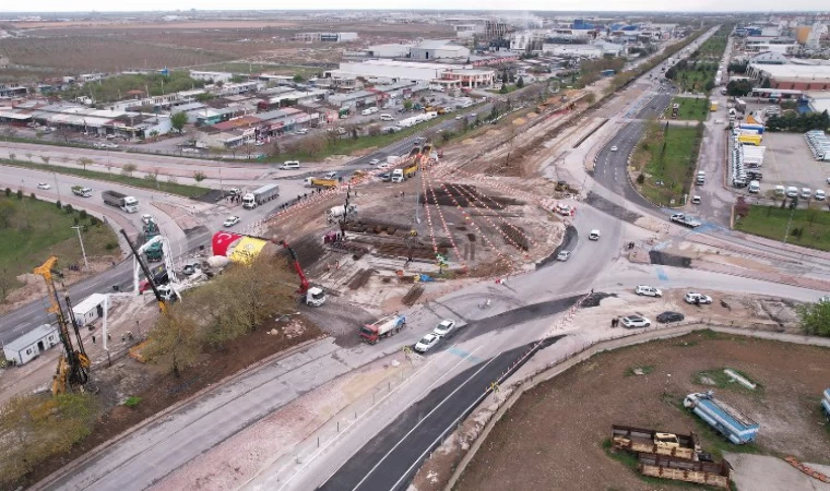 Konya’da Sedirler Köprülü Kavşağı’na temel