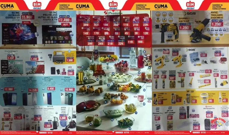 BİM 6-13 Mart 2026 Aktüel Katalog Satışta! Bu Hafta BİM’e Neler Geliyor?