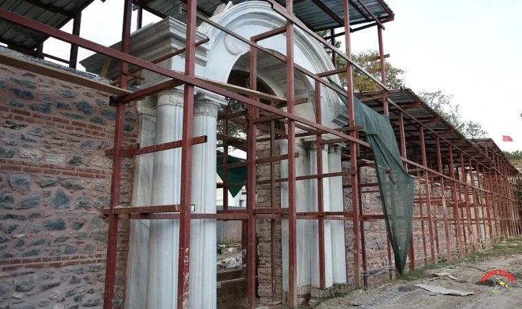 Sadabad Sarayı’nda büyük restorasyon: 6 anıtsal kapıda sona gelindi