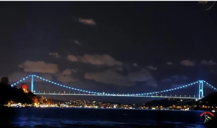 Fatih Sultan Mehmet Köprüsü turkuaza büründü: Nedeni belli oldu